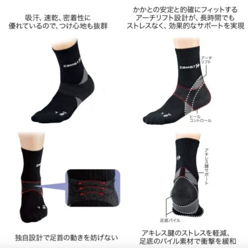 不妨礙足部自然活動的腳尖波浪型